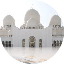 아부다비의 셰이크 자이드 그랜드 모스크와 이슬람 건축의 아름다움