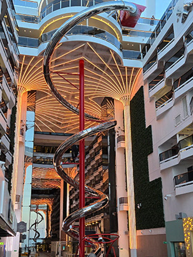 크루즈 선내 어린이 클럽과 게임 존, 연령별 어린이 프로그램 공간